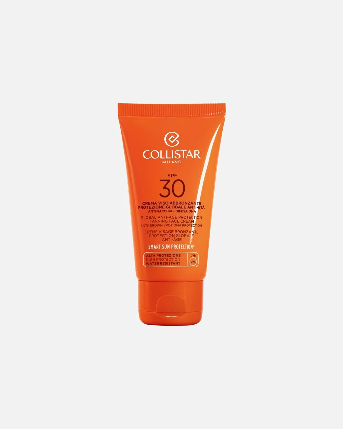 Collistar Sunscreen Global Anti-Age Protection opaľovací krém na tvár SPF 30 - 50 ml