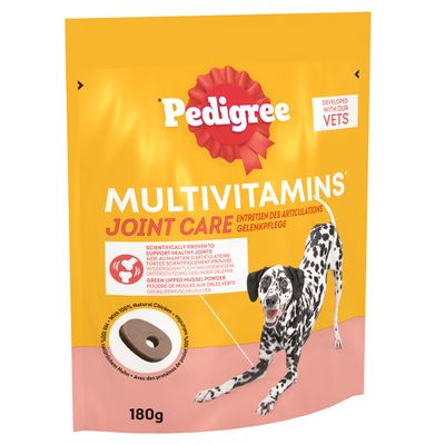Pedigree-monivitamiinit nivelten hoitoon