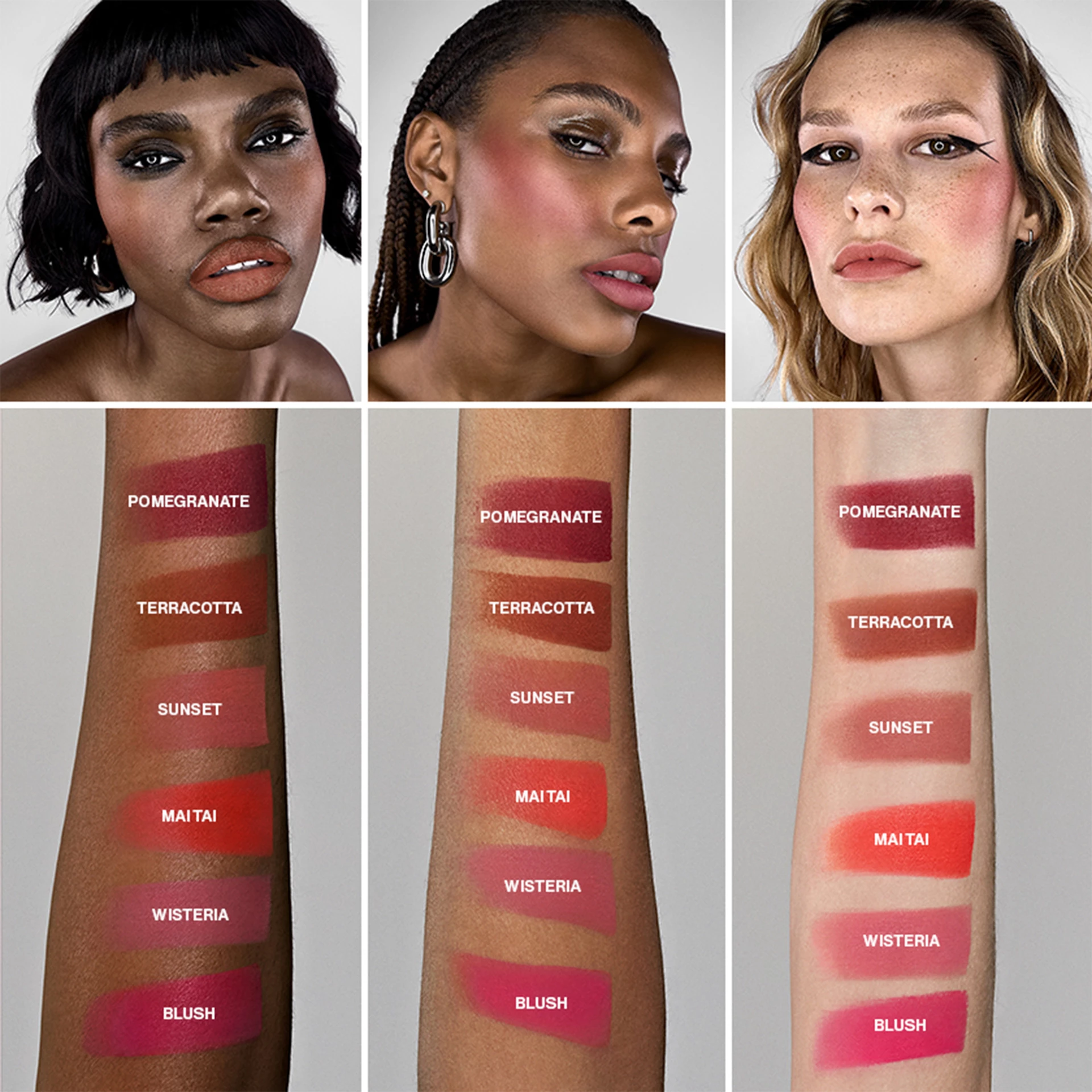 Luciu de obraz și buze Halo Cream Blush Wisteria - Smashbox