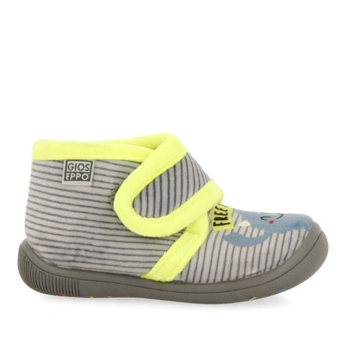 Pantuflas para bebé niño Gioseppo Galtur - GIOSEPPO - Gris - Suaves, cómodas y antideslizantes