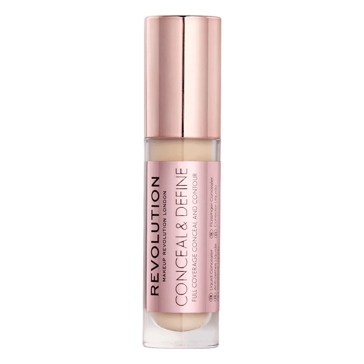 MAKEUP REVOLUTION Conceal & Define Korektor do twarzy C6.5 4ml