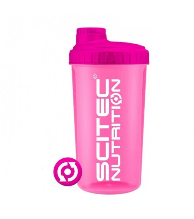 Vaso mezclador de 700 ml rosa - Scitec Nutrition