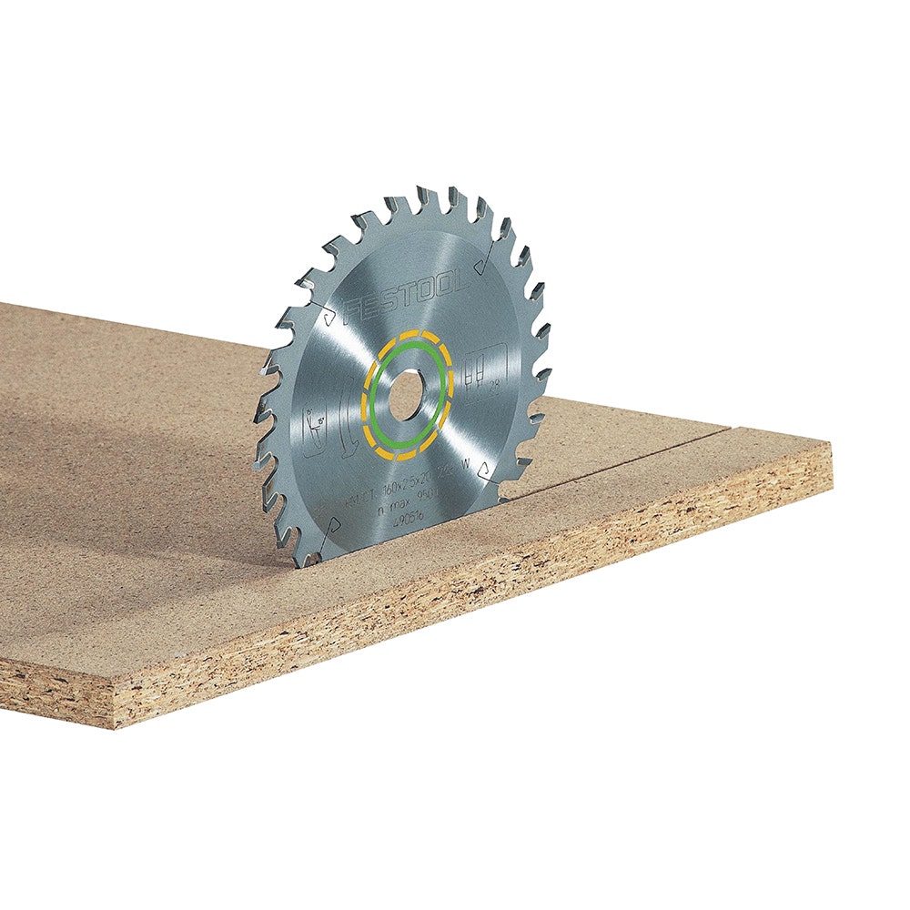 FESTOOL 216 mm 36-Zahn-Hartmetall-Sägeblatt zum Schneiden von Holz