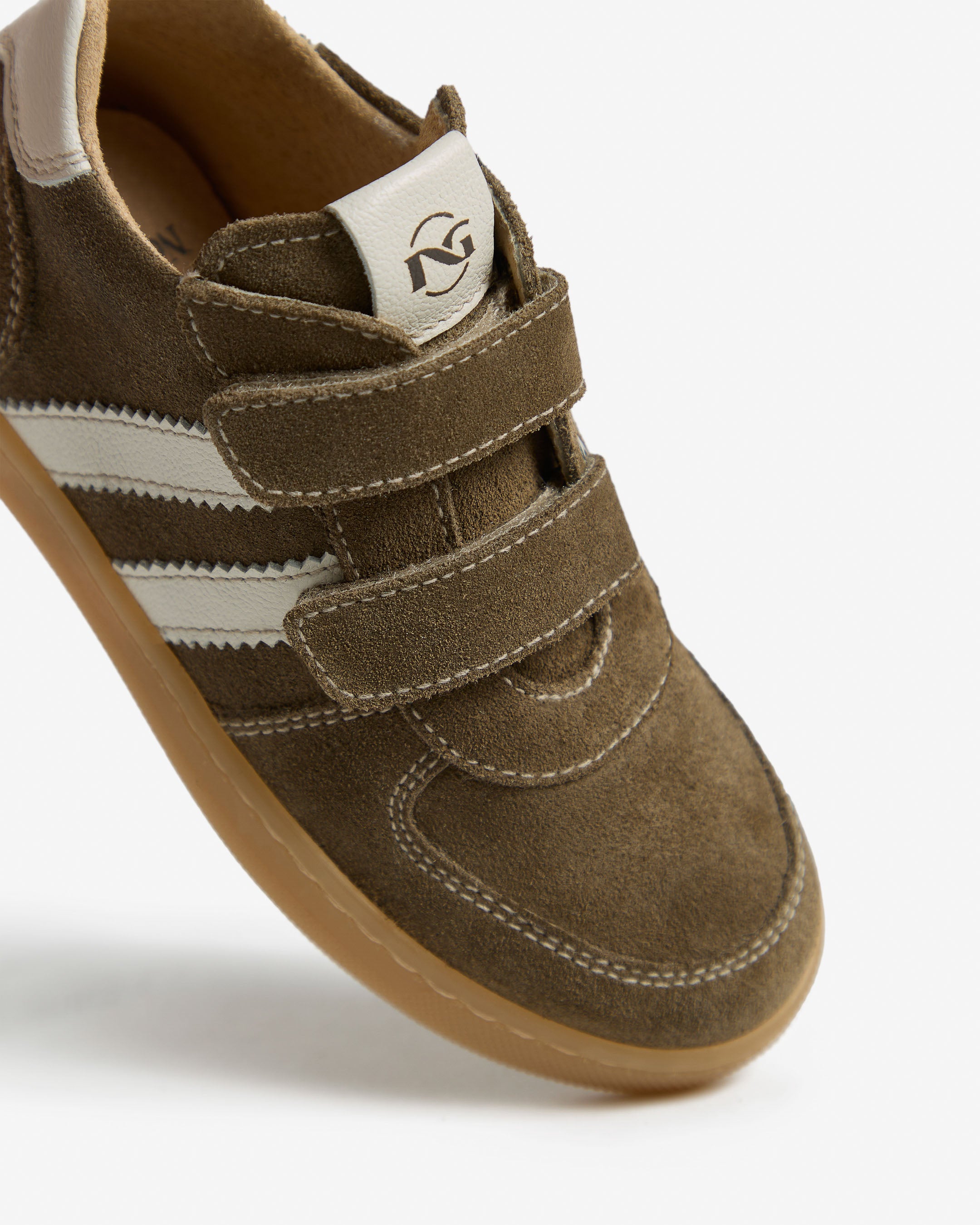  Junior-Sneaker aus Wildleder und Leder für Kinder