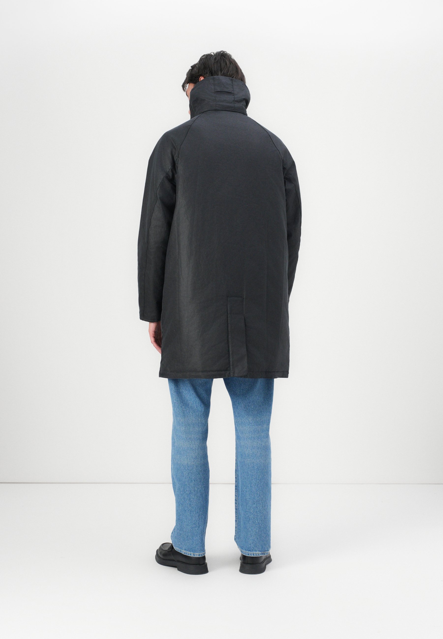 Barbour BEAUDALE WAX - Wintermantel - Marineblau