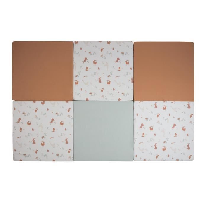 TINEO LITTLE FARMER 5-in-1 Maxi Smart Playmat - Multifunctional Developmental Playmat - 120x180x5 cm