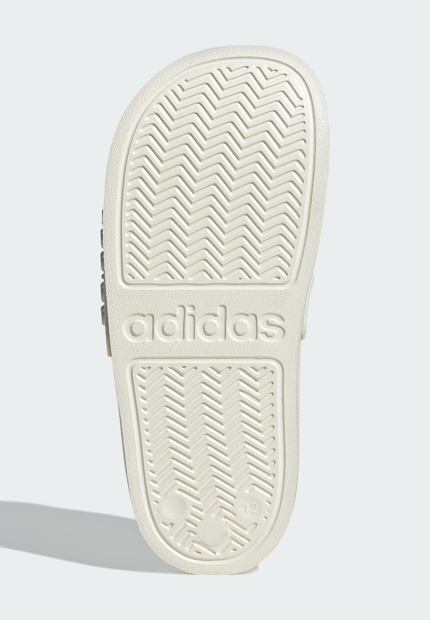 adidas Performance ADILETTE SHOWER - Badesandalen - Off-White Bliss Lilac Halo Mint