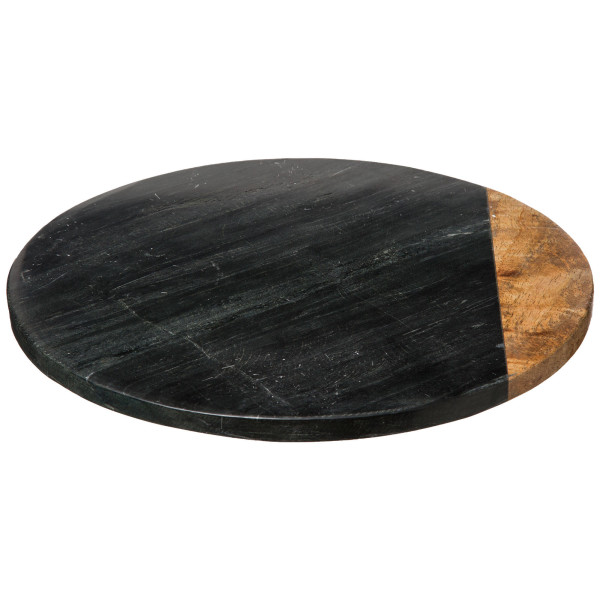 Taca obrotowa GEOM HYGGE, Ø 30 cm, marmur