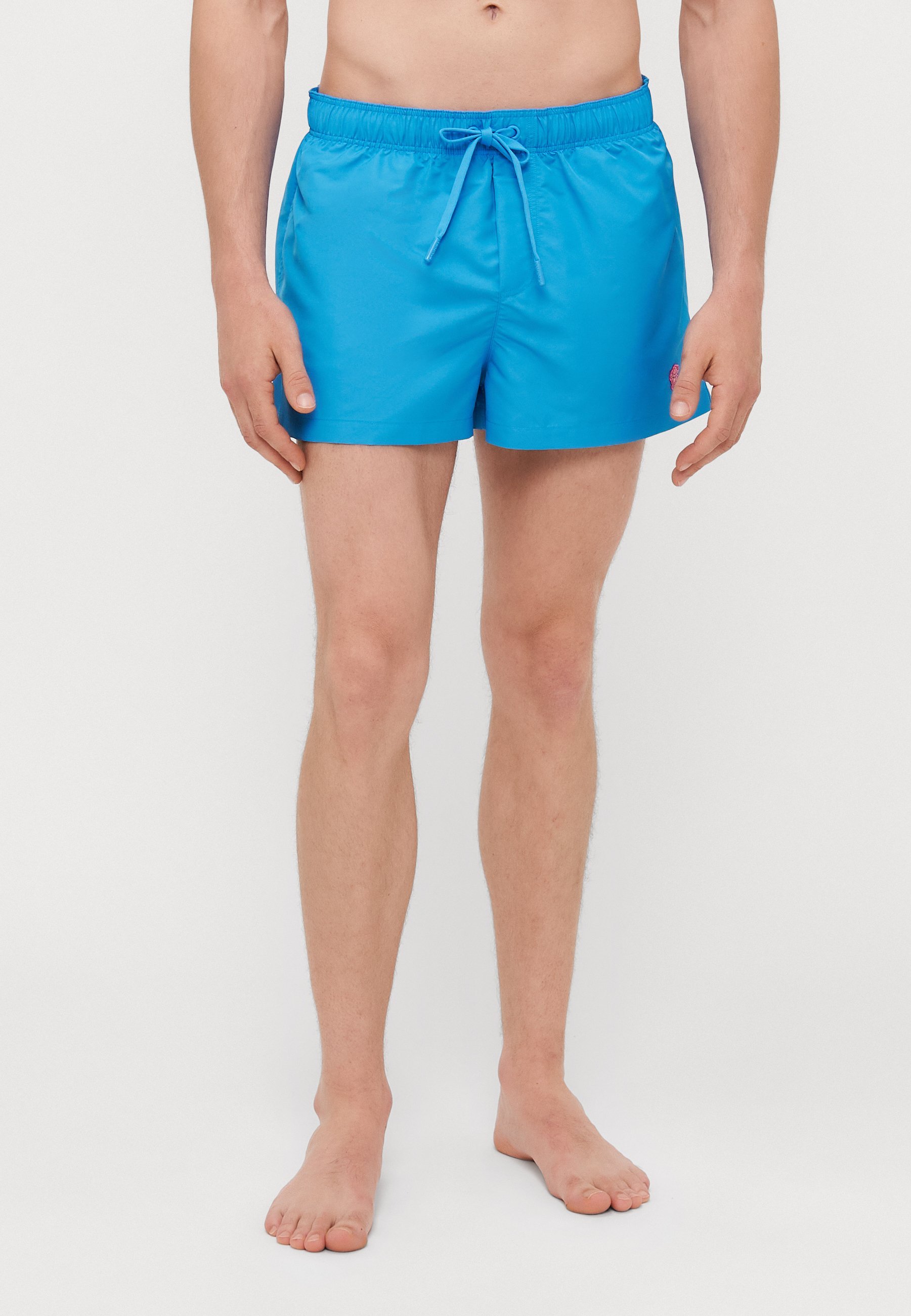 Pantaloncini da bagno Versace SWIM GOLFO MEDUSA PATCH - blu acceso