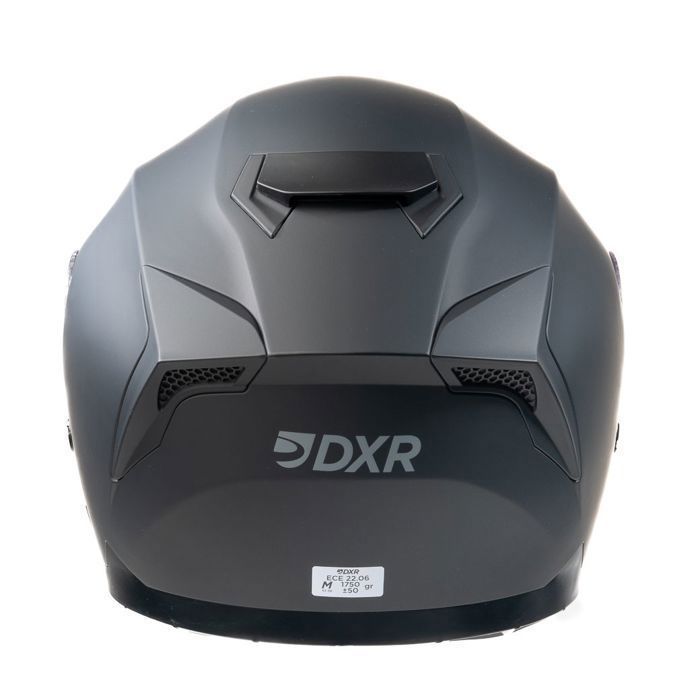 Casco modular para moto MOTOBLOUZ SPECTRON EVO con visera solar | Homologado ECE 22.06 | Negro | Casco para scooter MOTOBLOUZ