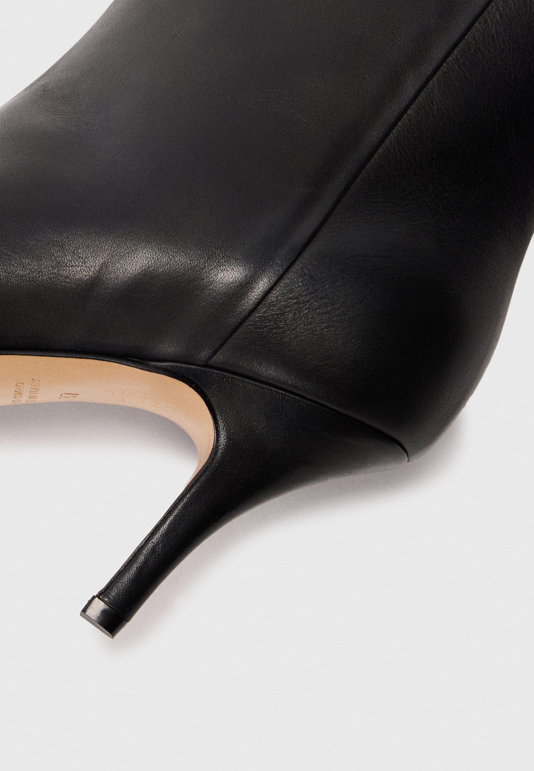 Bottines à talons hauts MM6 Maison Margiela - noires