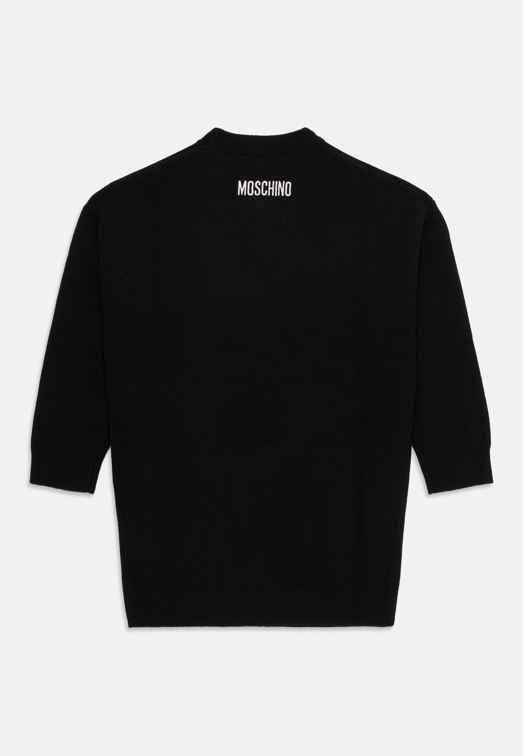 MOSCHINO GEBREIDE JURK - Truijurk - nero