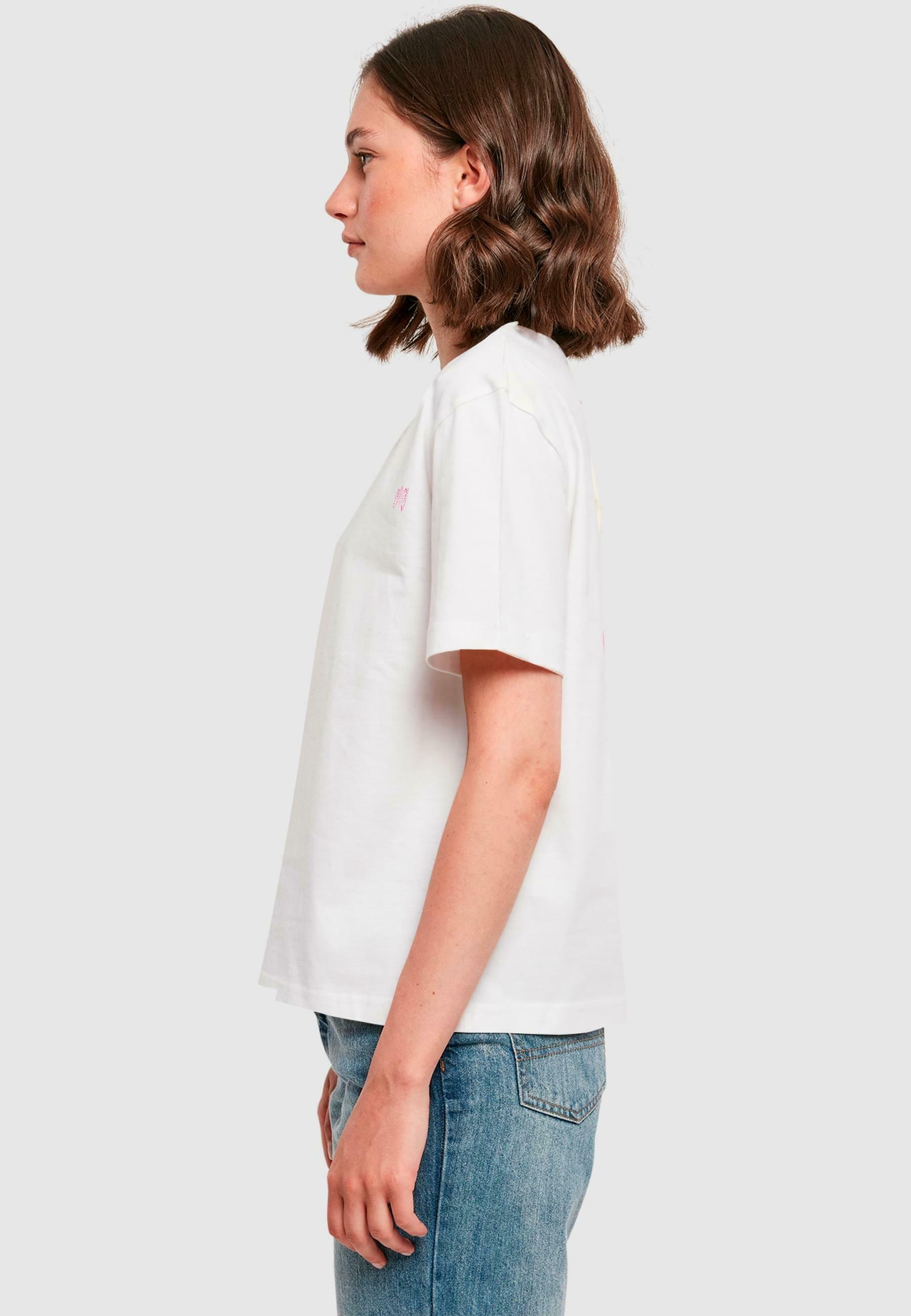 T-shirt imprimé Mister Tee « Faites toujours confiance à votre cœur » - blanc