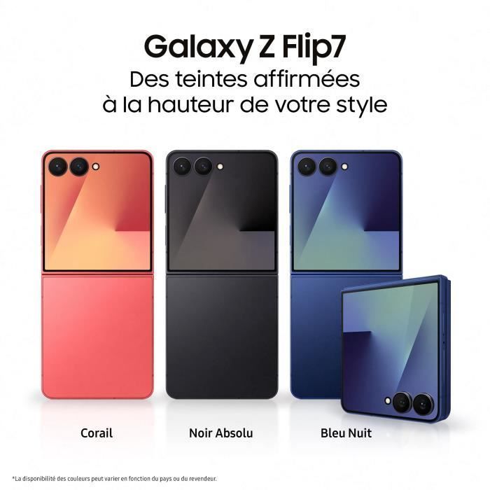 Samsung Galaxy Z Flip7 5G Smartphone 256 GB Mitternachtsblau