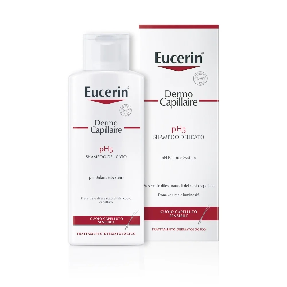 EUCERIN Shampooing Eucerin DermoCapillaire pH 5 250 ml Cuir chevelu sensible