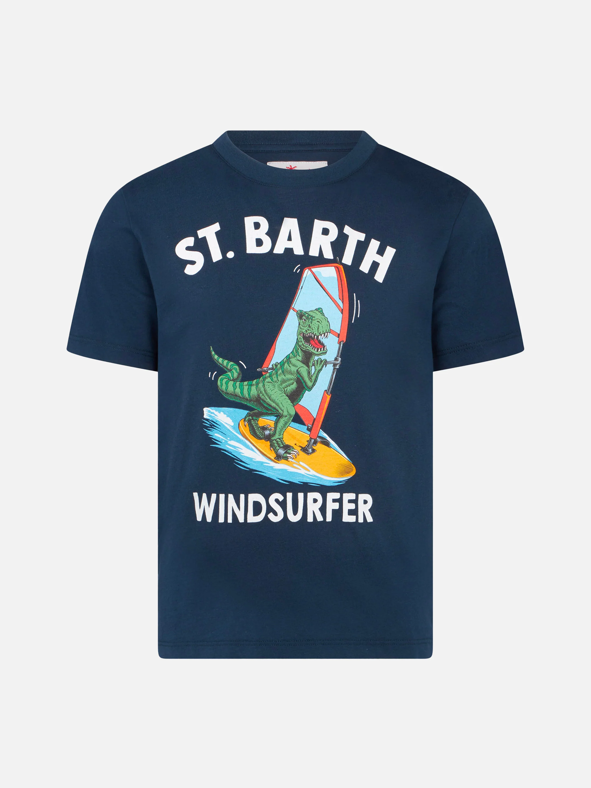 Katoenen baby T-shirt met dinosaurusprint