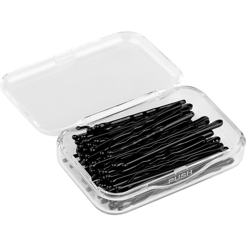 Épingles à cheveux Essentii, boîte de 60 pièces, noires