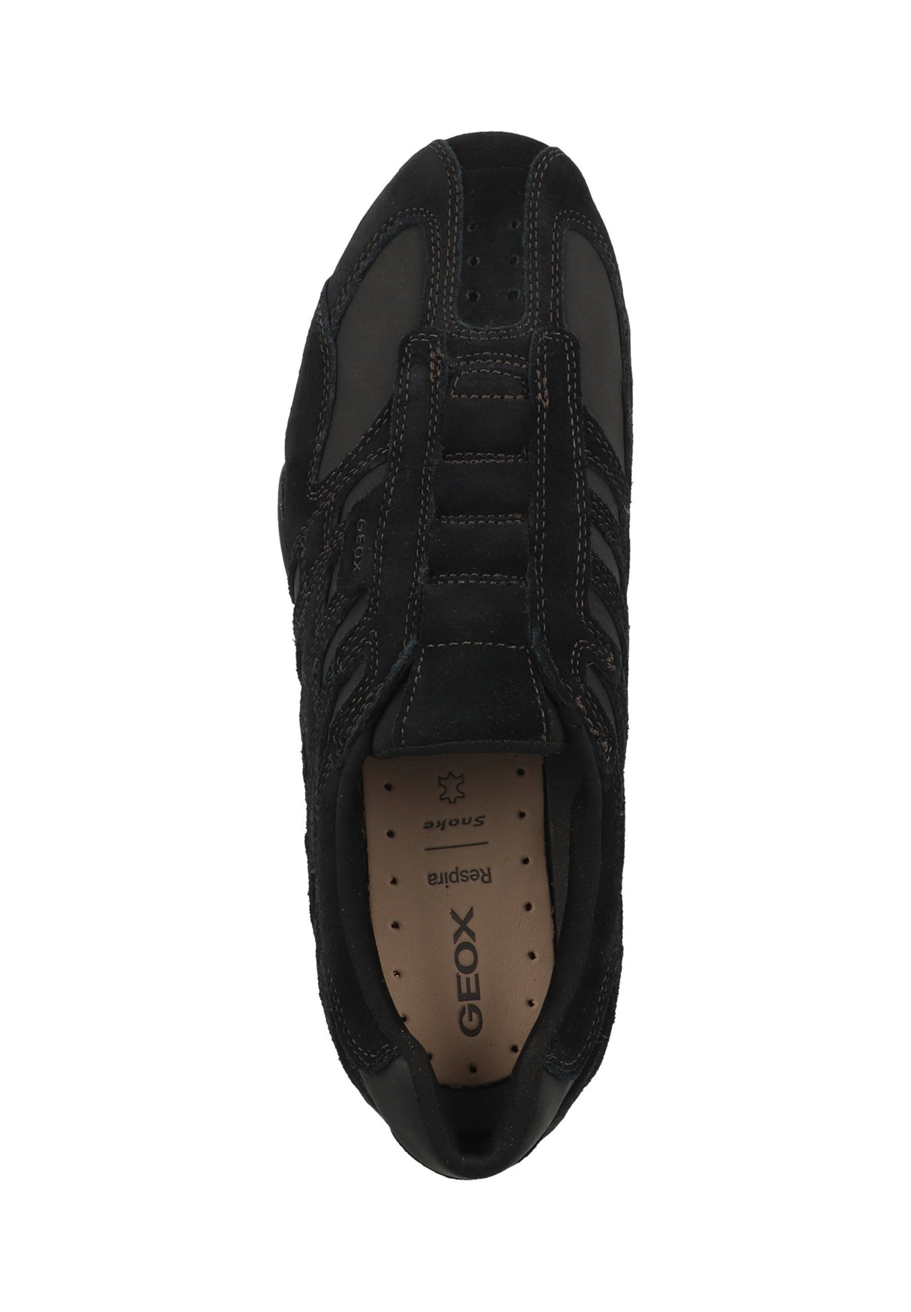 Geox SNAKE ORIGINAL - Instappers - zwart