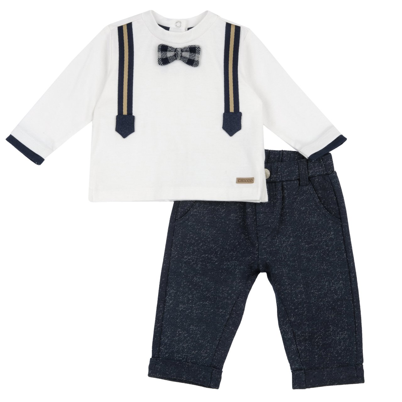 Hemd, Fliege und Hose (Set)