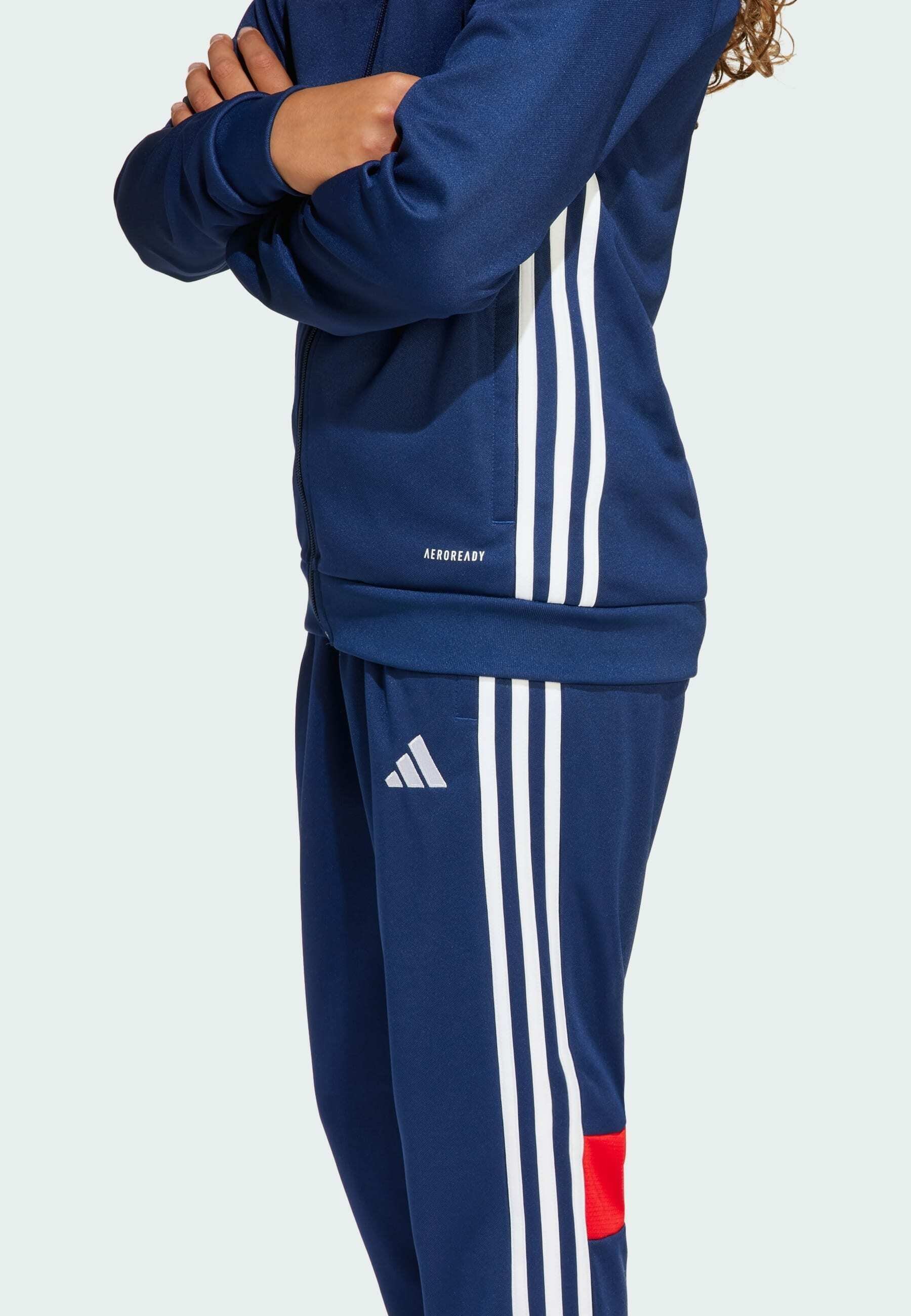 adidas Performance TIRO25 ESSENTIALS SET - Trainingspak - team marineblauw rood