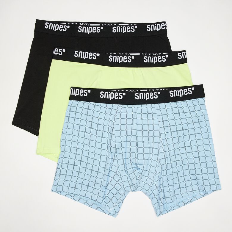Schwarze Boxershorts mit Klebeband, Multipack (3er-Pack)