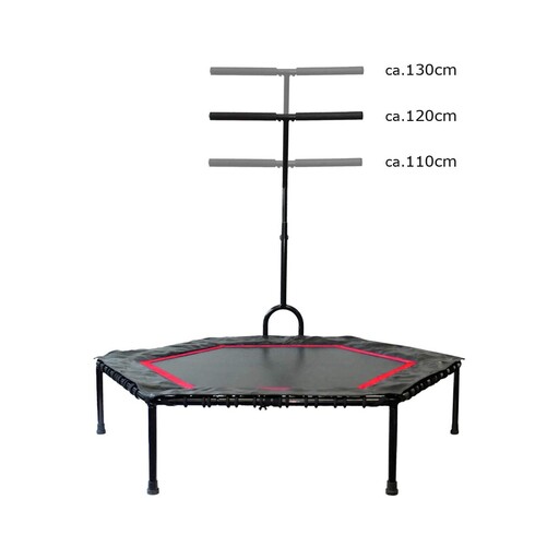  Clover Fitness Jump Trampolin mit Haltegriff