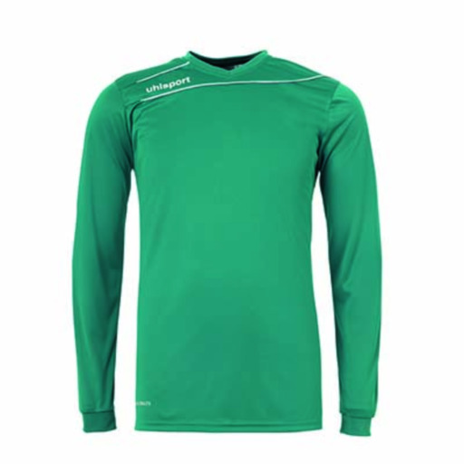  Camiseta Stream 3.0 Ml Lagoon/branca Uhlsport