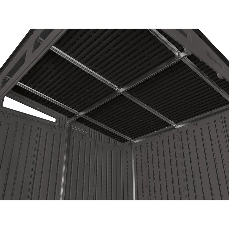 Moderni 2,1 m x 2,1 m x 2,1 m hartsivarasto