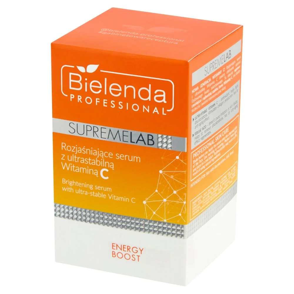Bielenda Professional Energy Boost Rozjaśniające serum ze stabilną Witaminą C