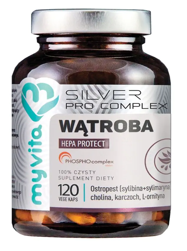 MyVita Wątroba Hepa Protect Pro Complex 120 Kapsułek