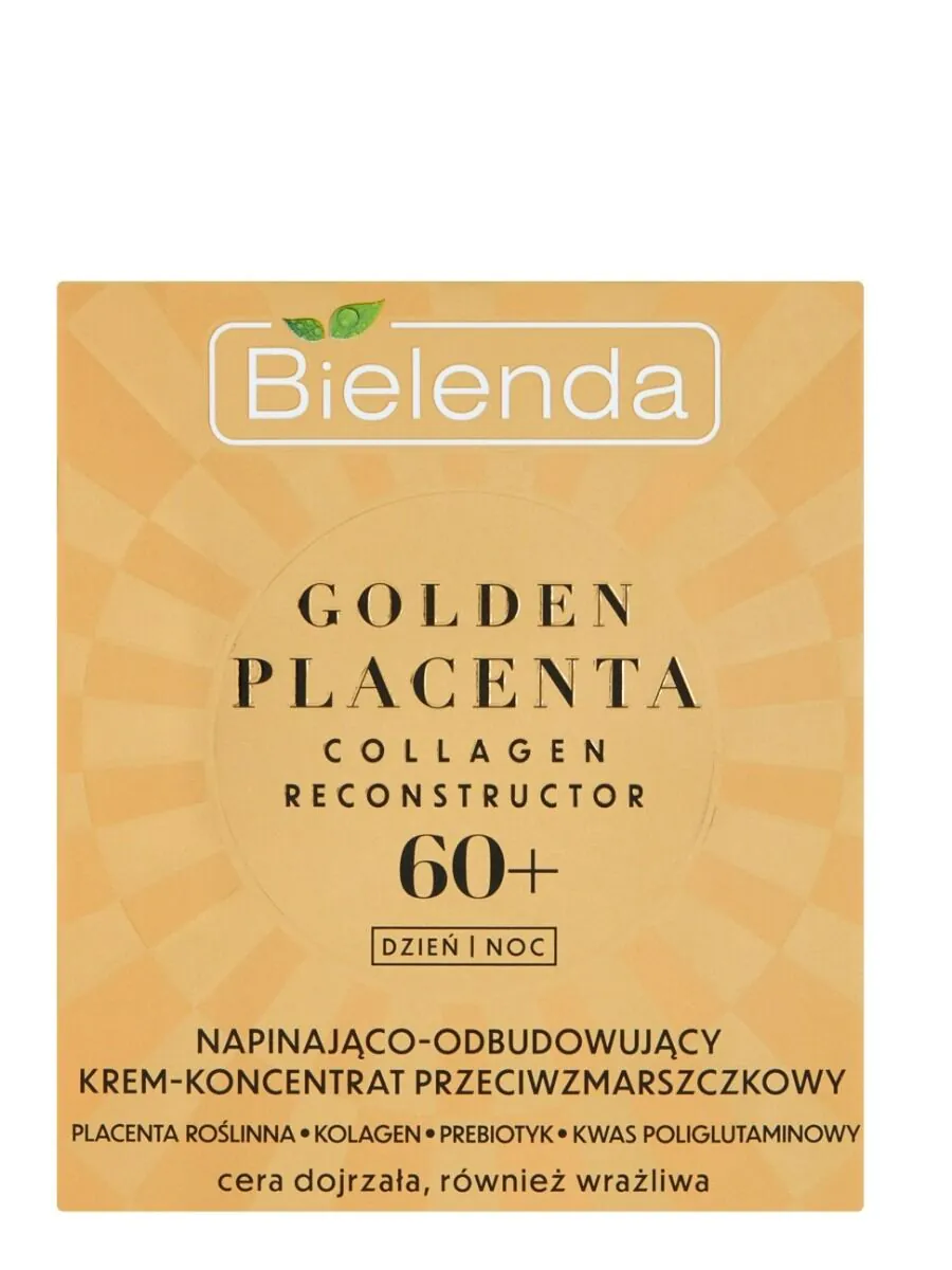 Bielenda Golden Placenta Napinająco-odbudowujący krem przeciwzmarszczkowy 60+ dzień/noc