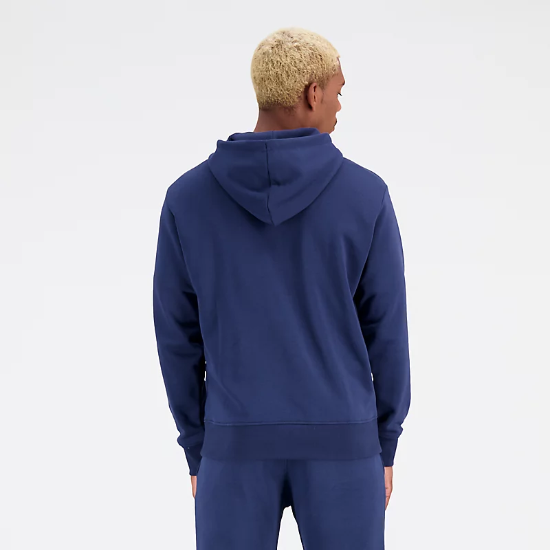Moletom com capuz masculino NB Hoops Essentials Fundamental - NB Azul Marinho