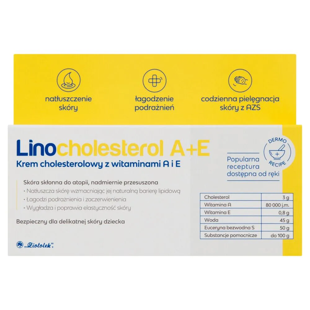Linocholesterol A+E, Krem cholesterolowy z witaminami A i E
