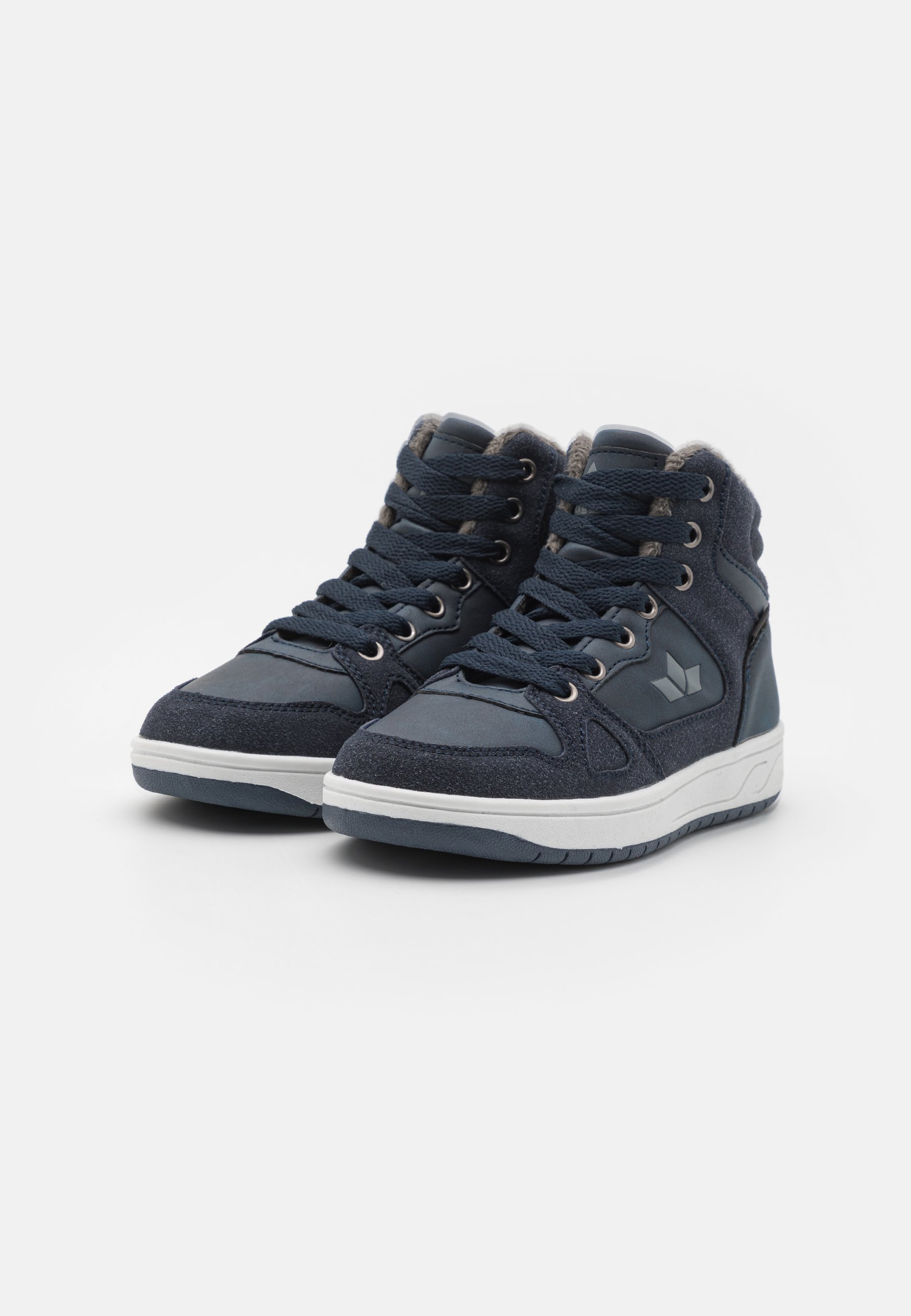 LICO COLDEN - Botas de cano curto com cadarço - azul-marinho/cinza