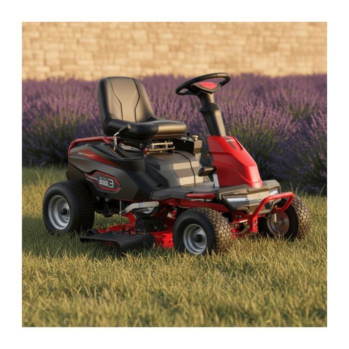 Tondeuse électrique autoportée 98 cm, 1500 à 3000 m², mulching - POPSTER BRM148S-98