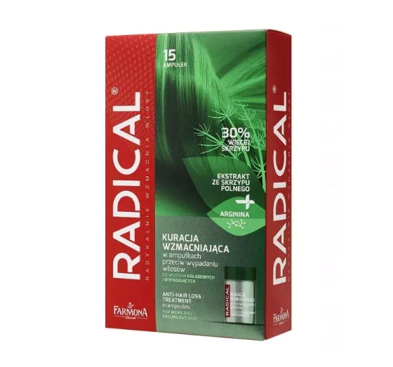 Farmona Radical kuracja wzmacniająca włosy 15 x 5 ml