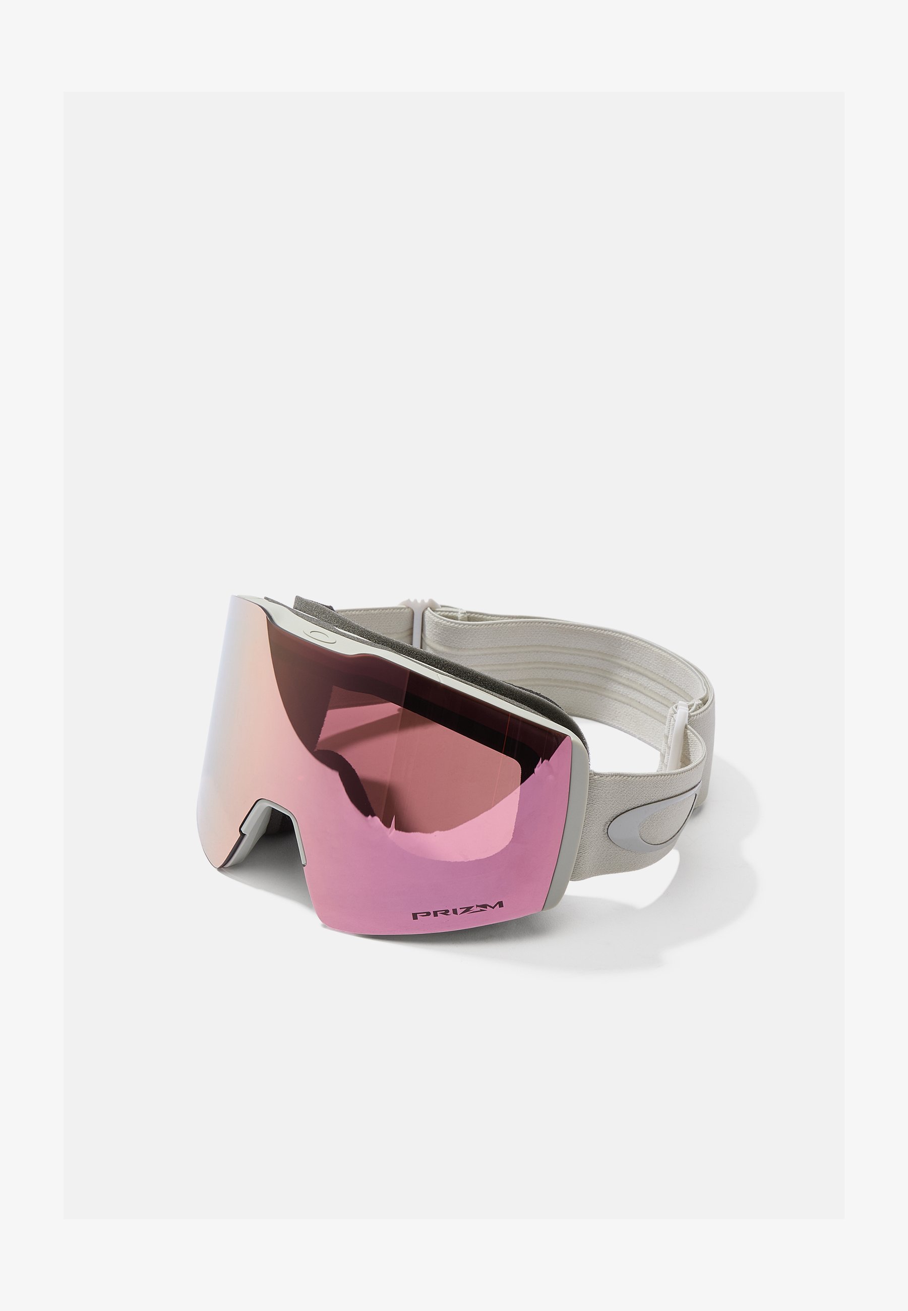 Oakley FALL LINE UNISEX - Masque de ski - Gris froid mat/Iridium rose doré