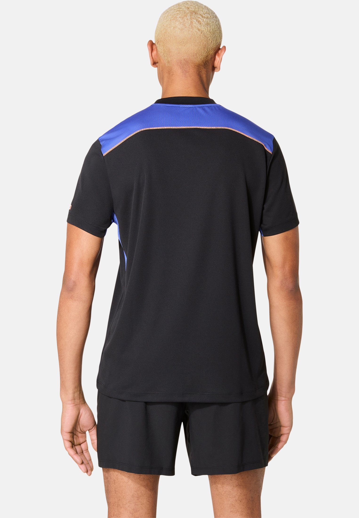 ASICS Padel Court SS - Print-T-Shirt - Schwarz/Dunkel