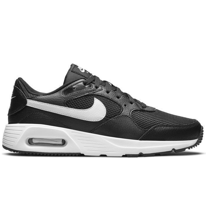 Zapatillas deportivas - NIKE - Air Max SC - Negras - Cordones - Piel