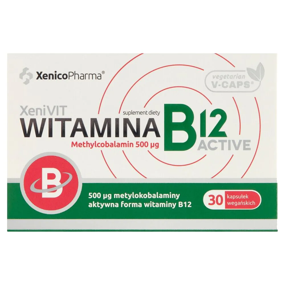 Xenivit Witamina B12 Active, Kapsułki