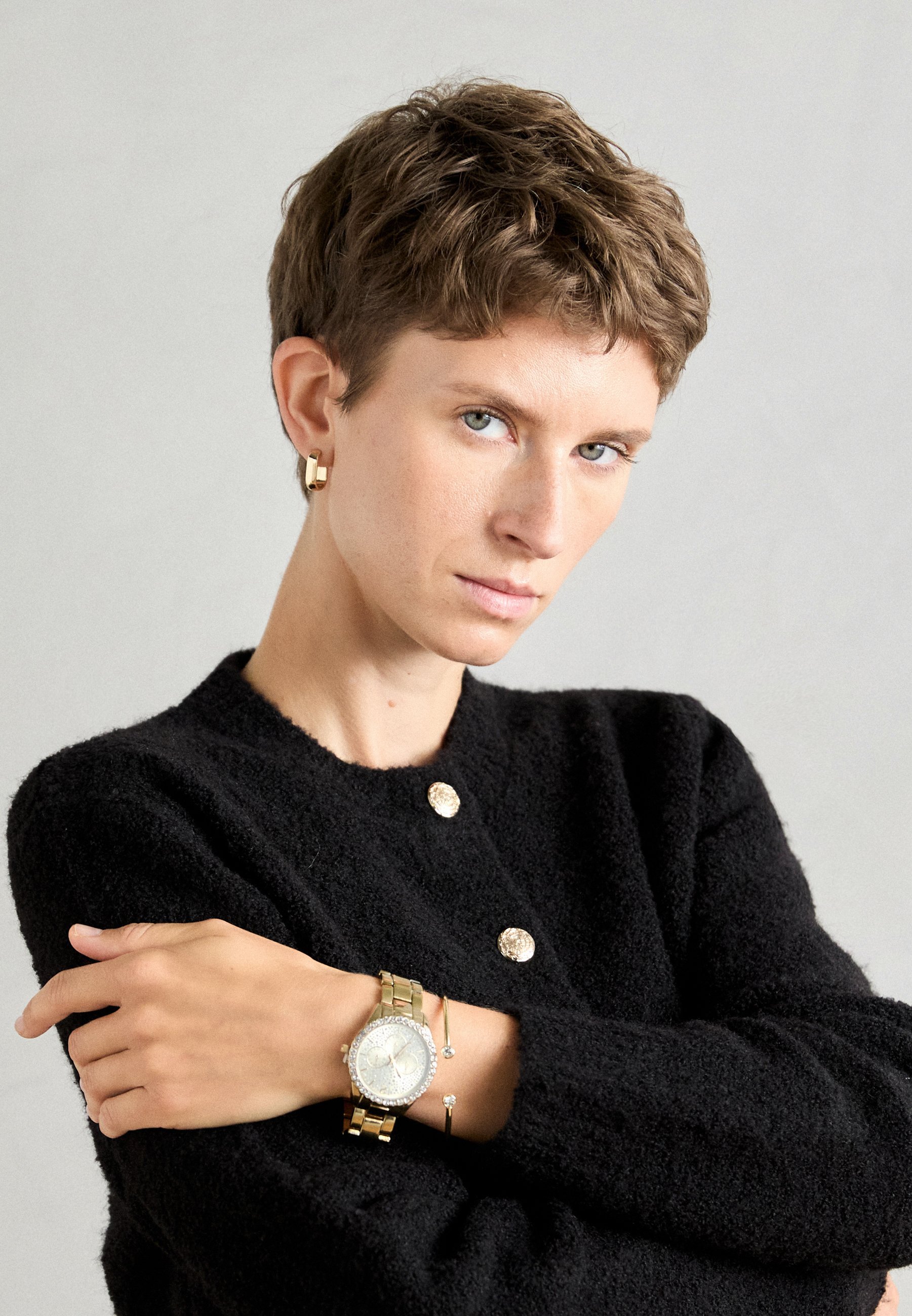 Anna Field SET - Horloge - goudkleurig