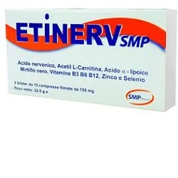 SMP Etinerv Antioxidans-Nahrungsergänzungsmittel, 30 Tabletten