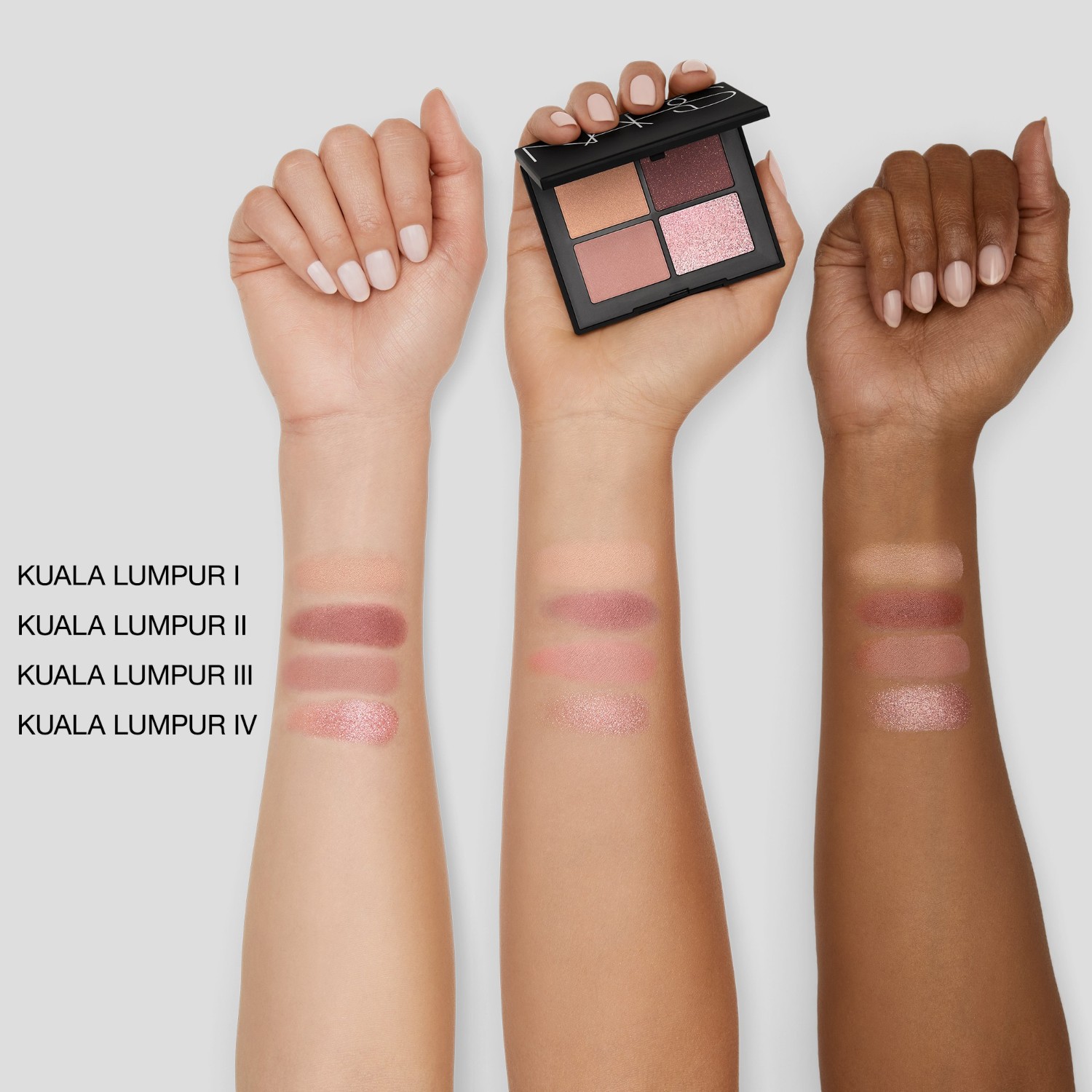 Oční stíny NARS Quad - 4,4 g