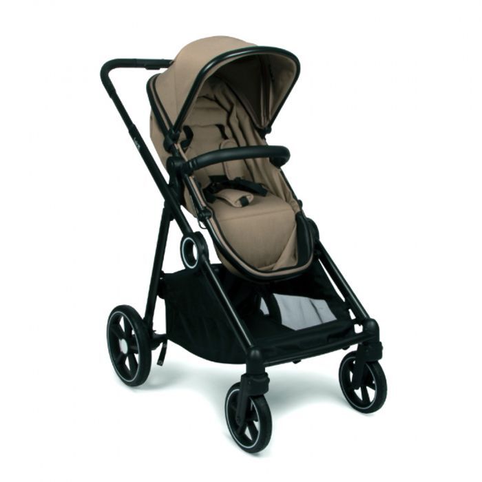 Baninni Luiz XL Double Stroller Taupe – Innovative Solution with Extra Spacious Convertible Seats from Birth to 22 kg