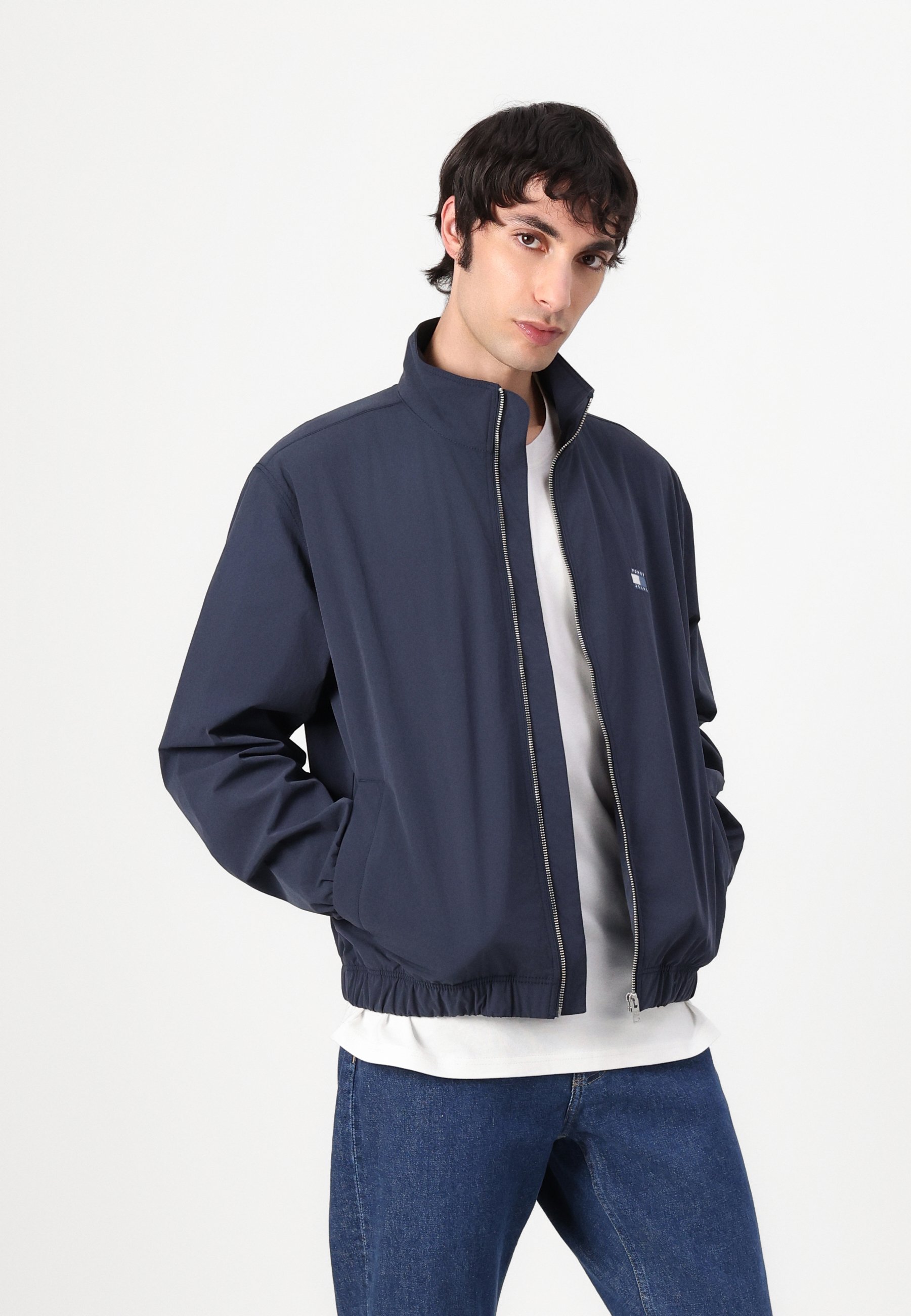 Jaqueta Tommy Jeans TJM Essential EXT - Jaqueta leve - azul marinho escuro