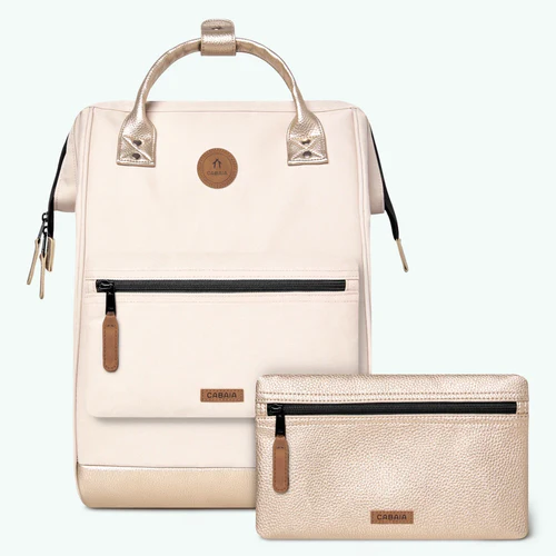 Cabaia Seikkailijan iso reppu Alger beige