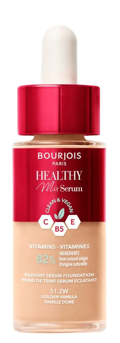 BOURJOIS Healthy Mix Serum Podkład do twarzy, 51.2 Golden Vanilla