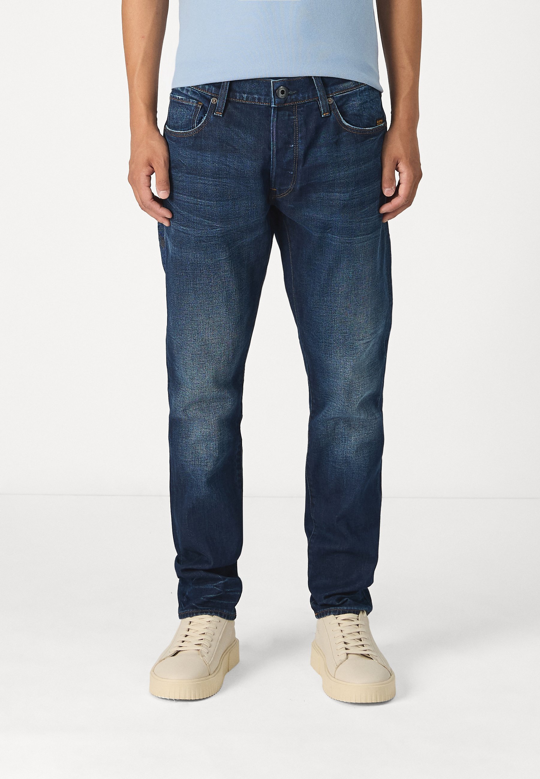 G-STAR SLIM - Slim fit jeans - donkerblauw