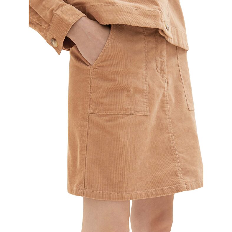  Beige naisten hame