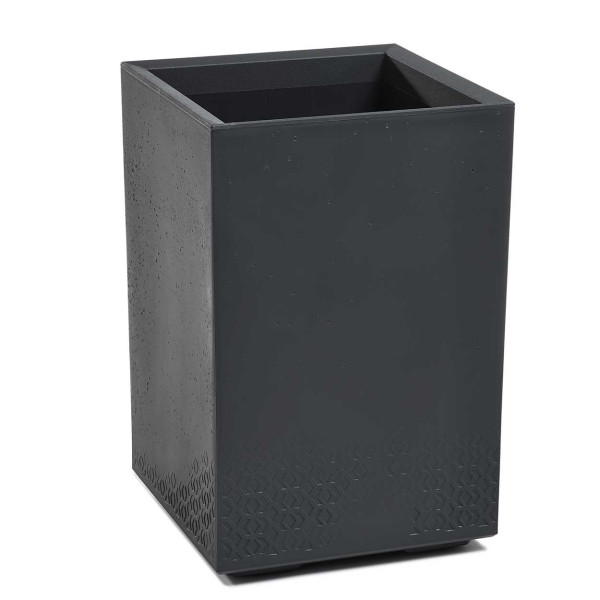 Donica Betonique na kółkach ECO antracyt H60x40 cm